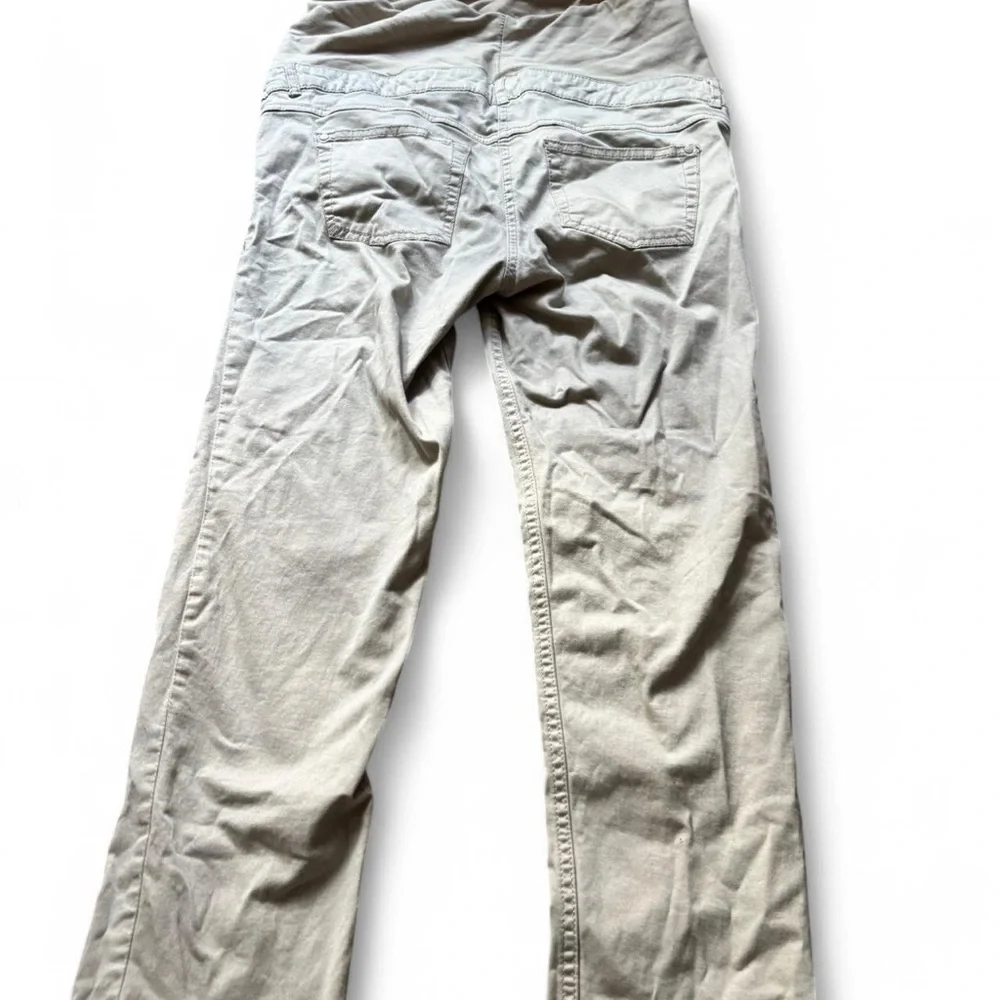 H&M Beige Maternity pants size 8 - Picture 2 of 5